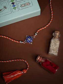 Shaya by CaratLane - Kolam Mandala 925 Silver Rakhi