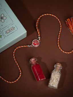 Shaya by CaratLane - Om 925 Silver Rakhi