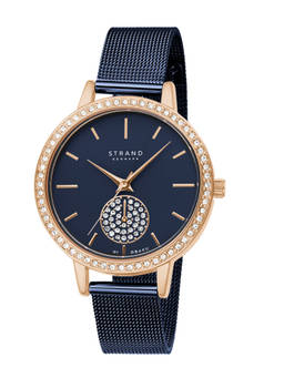 Strand by Obaku - Isla Blue Dial Quartz Watch For Women (S705LXVLML)