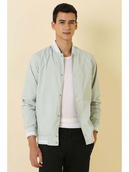 Allen Solly - Men Grey Solid Jacket