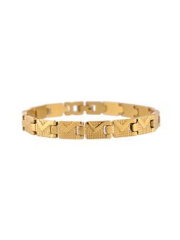 Voylla - Signature Gold Rush Mens Bracelet (Adjustable)