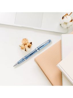 Cross - Bailey Light Translucent Navy Blue Resin Rollerball Pen