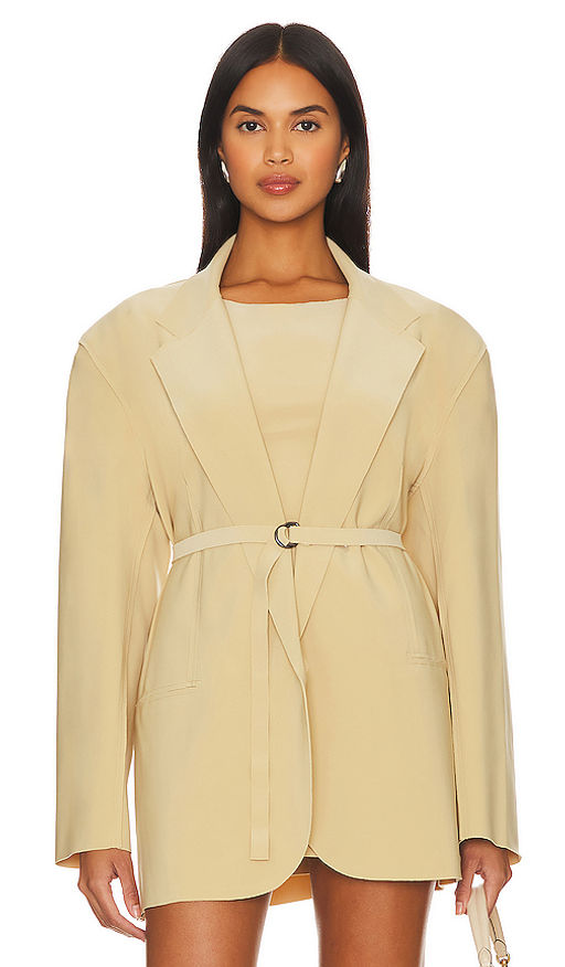 Buy Norma Kamali Oversized Single Breasted Jacket Online
