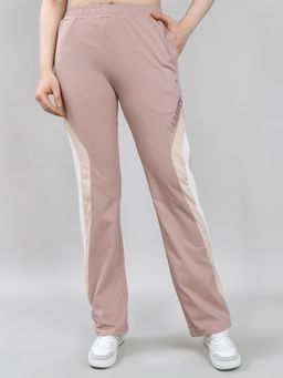 Monte Carlo - Women Regular Fit Solid Mauve Trackpant