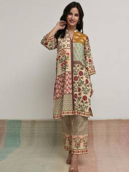 Libas - Multi Ethnic Motifs Printed Co-Ord Set