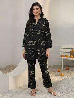 Libas - Black Floral Co-Ord Set