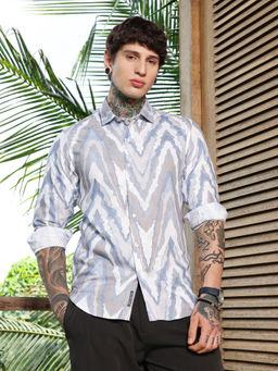 Campus Sutra - Multi-Color Printed Regular Fit Shirt