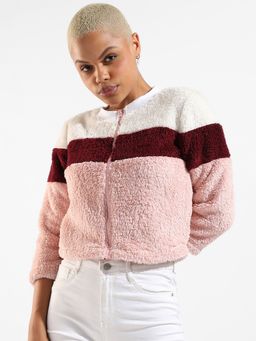 Campus Sutra - Womens Regular Fit Cropped Sweatshirt