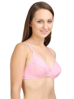 Bodycare - Perfect Coverage Bra In Pink-Wine-Coral Color (Pack of 3)