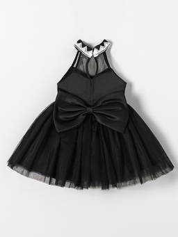 Hopscotch - Lace Halter Neck Dress
