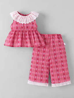 Hopscotch - Heart Blouse And Pant