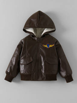 Hopscotch - Hooded Embroidered Jacket