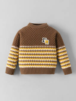 Hopscotch - Textured Striped Sweater