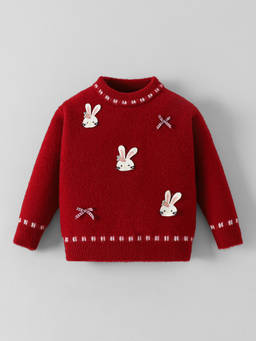 Hopscotch - Bunny Applique Sweater