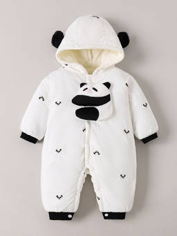 Hopscotch - Panda Applique Romper