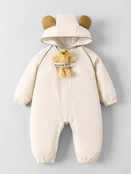 Hopscotch - 3D Ear Hooded Romper