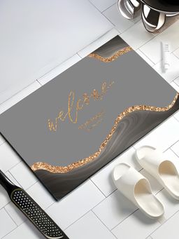 UMAI - Diatom Mud Anti Skid Bath Mat, Grey