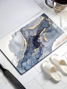 UMAI - Diatom Mud Rectangular Anti Skid Bath Mat, Multi-Color