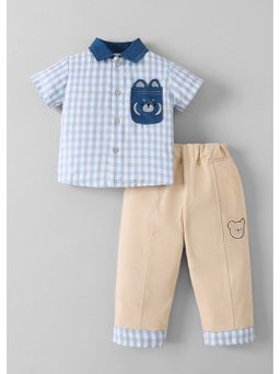 Hopscotch - Gingham Shirt And Pant