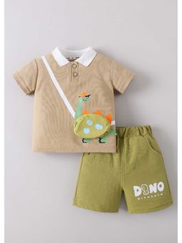 Hopscotch - Animal Polo T-Shirt And Shorts