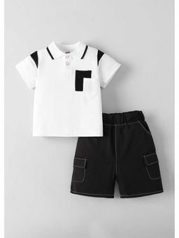 Hopscotch - Button Down Polo T-Shirt And Shorts