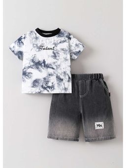 Hopscotch - Tie And Dye T-Shirt And Shorts
