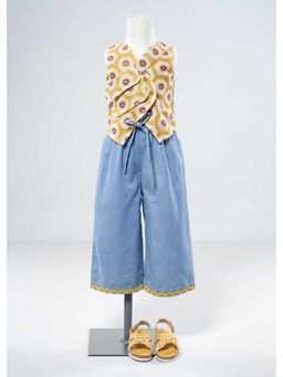 Hopscotch - Girls Vest And Jeans With Bag