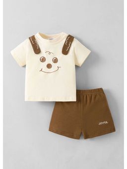 Hopscotch - Animal Ribbed T-Shirt And Short