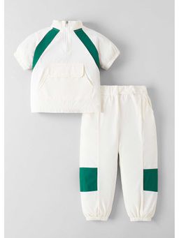 Hopscotch - Colour Block T-Shirt And Joggers