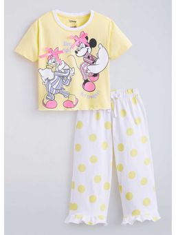 Hopscotch - Minnie And Diasy Cotton T-Shirt And Pant