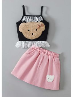 Hopscotch - Teddy Strappy Top And Skirt