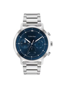 Calvin Klein - Gauge Multifunction Blue Round Dial Mens Watch - 25200063