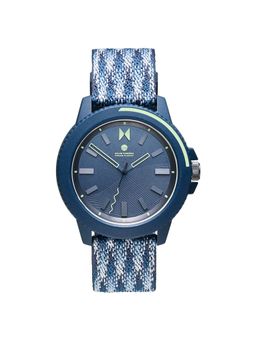 MVMT - Ocean Plastic Quartz Blue Round Dial Mens Watch - 28000143