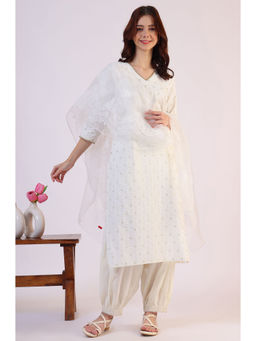 W - Floral Women Printed Polyester Dupatta