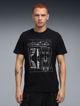 Puma - Men Round Neck Printed T-Shirt