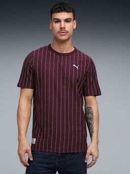 Puma - Class Men’S Striped Cotton T-Shirt