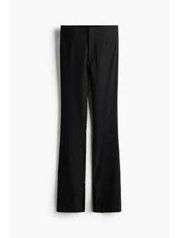 H&M - Women Black Tailored Twill Trousers