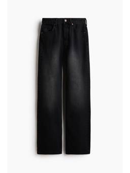 H&M - Women Black Bootcut High Waist Jeans