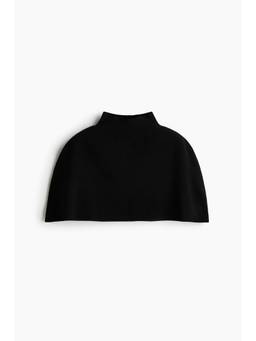 H&M - Women Black Turtleneck Cape