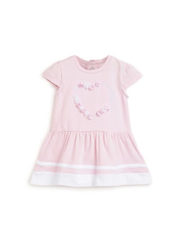 Chicco - Girls Light Pink Knitted Dress