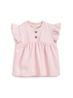 Chicco - Girls Medium Pink Knitted T-Shirt