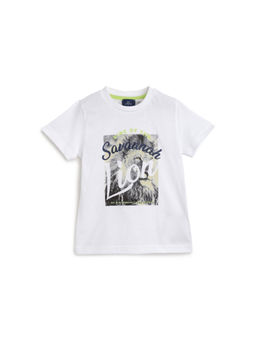 Chicco - Boys White Knitted T-Shirt