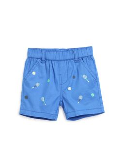 Chicco - Boys Blue Printed Shorts