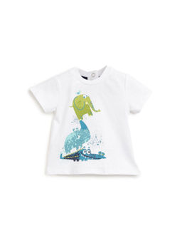 Chicco - Boys White Knitted T-Shirt