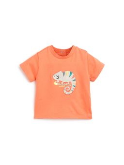 Chicco - Boys Medium Orange Knitted T-Shirt