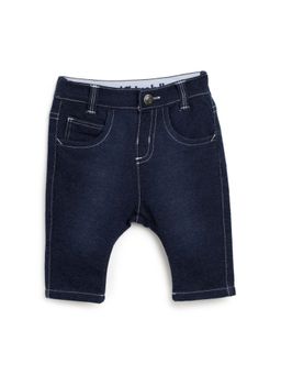 Chicco - Boys Dark Blue Solid Jeans