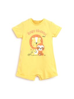 Chicco - Boys Medium Yellow Knitted Romper