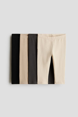 H&M - Boys 4-Pack Cotton Jersey Leggings