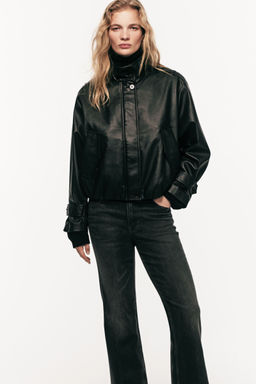 H&M - Women Grey Flared High Jeans