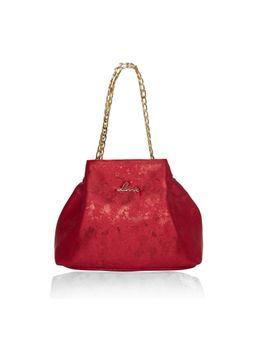 Lavie - Shaya Structured Potli (Maroon) (L)